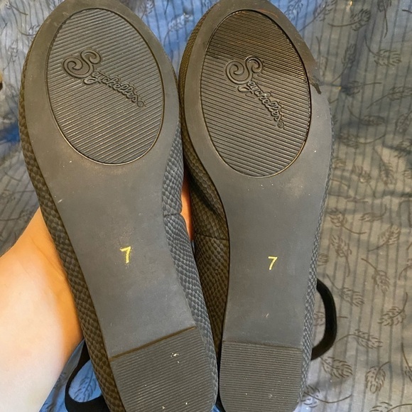 Seychelles parita elastic strap reptile embossed ballet flats 7 - Picture 6 of 6